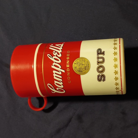 Campbell's Soup Other - Vintage Campbell's soup Canister thermos & cookbook